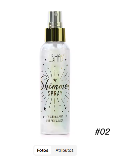 Spray Ajuste permanente Quicksand Glitter
