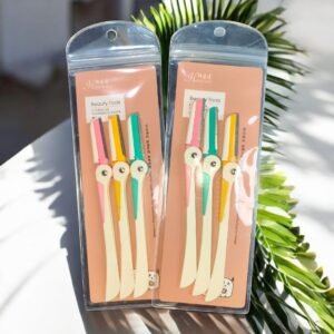 Maquinilla de Afeitar para Cejas Ergonómica (Pack x3)