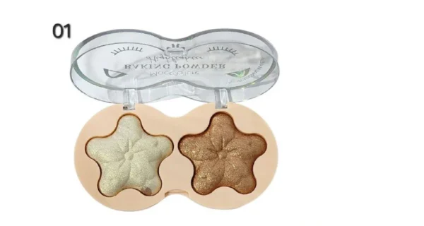 Iluminador Mocmallure Baking Powder Highlighter 2 Tonos