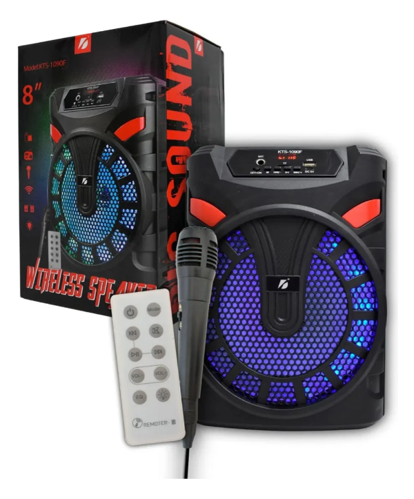 KTS-1090F RADIO PARLANTE USB/SD/TF/BT
