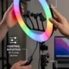 Aro De Luz RGB Con Trípode MY-7181