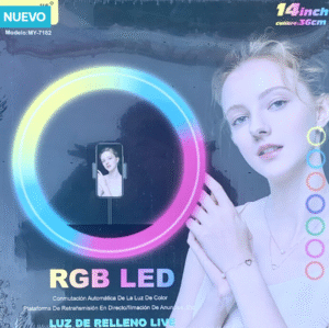 Aro De Luz RGB Con Trípode MY-7181