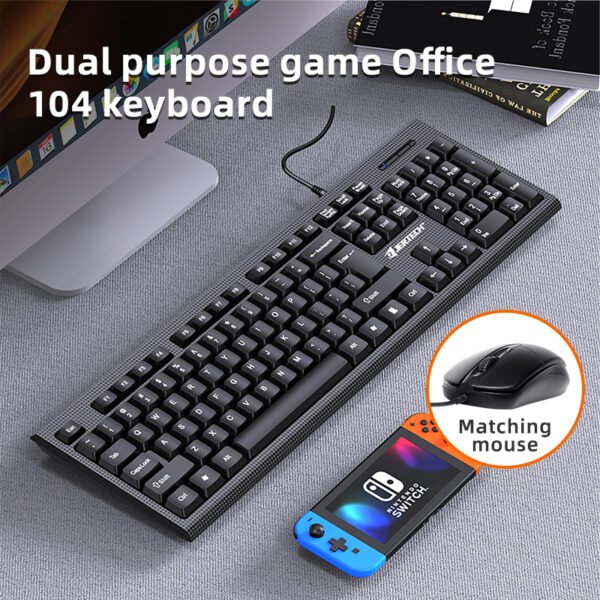 Combo Teclado + Mouse Jertech KM160