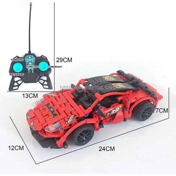 Carro de Bloques Tipo Legos con Control Remoto