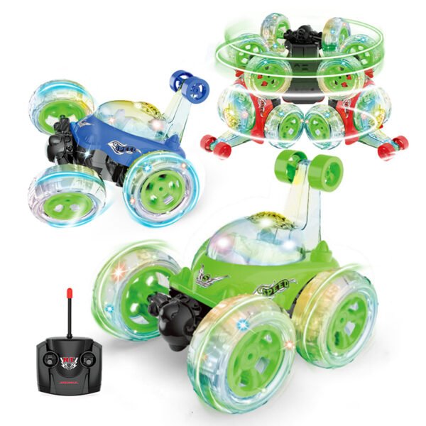Carro Loco Acrobático 360° con Control Remoto