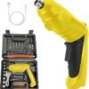 Destornillador Inalámbrico Amarillo 6V