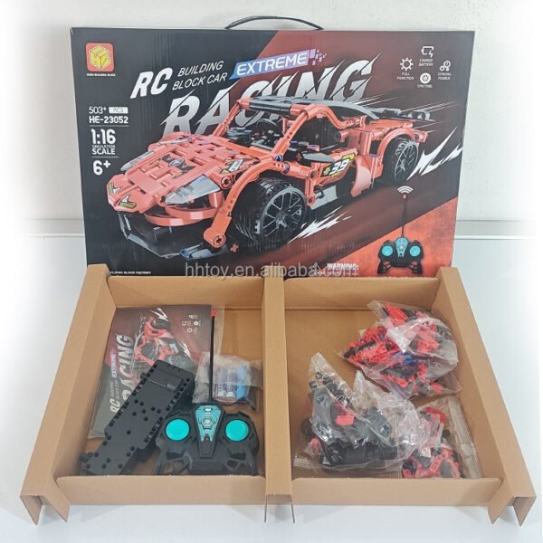Carro de Bloques Tipo Legos con Control Remoto