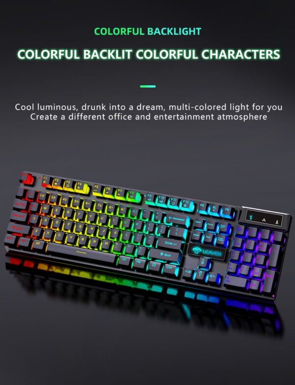 Teclado para Computador Gamer Mecánico