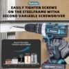 Kit de Taladro Eléctrico Inalámbrico Makita 18V