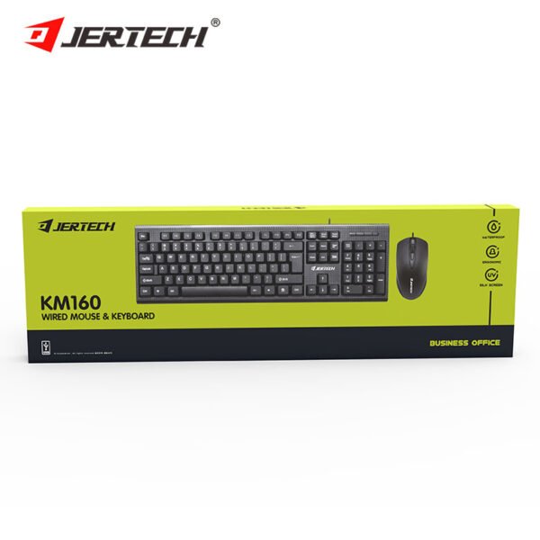 Combo Teclado + Mouse Jertech KM160