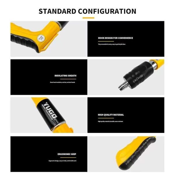 Clavadora Manual Mc Tools de Acero Antideslizante para Construcción