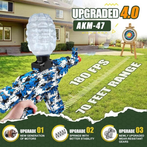 H9c6b27edc239409c8f41bb438fe1b9199 Pistola de Hidrogel Eléctrica MP7 Unisex