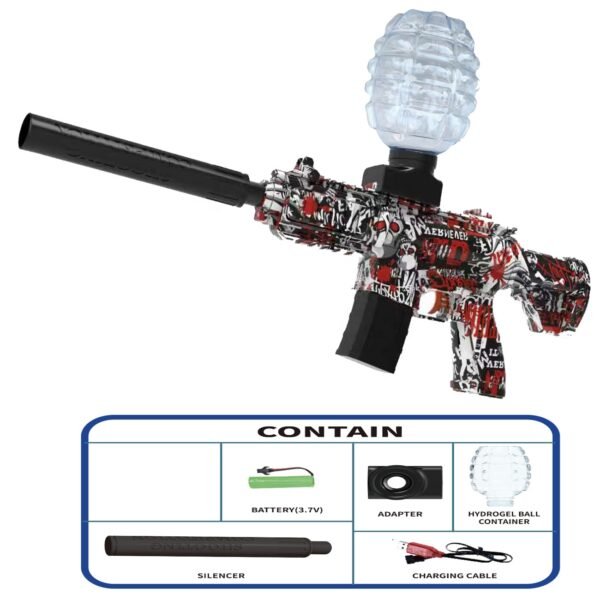 Ha7a68b57935f4f11b7bce2cb0d776fd26 Pistola de Hidrogel Eléctrica MP7 Unisex