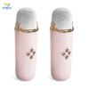Hd677b0733595453bb51f8d221db5a4fb8 Mini Parlante Karaoke Retro con Micrófonos Inalámbricos