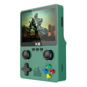 Consola Portátil con Pantalla IPS HD de 3.5 - Videojuego de Mano X6