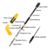 Clavadora Manual Mc Tools de Acero Antideslizante para Construcción
