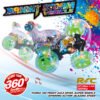 Carro Loco Acrobático 360° con Control Remoto