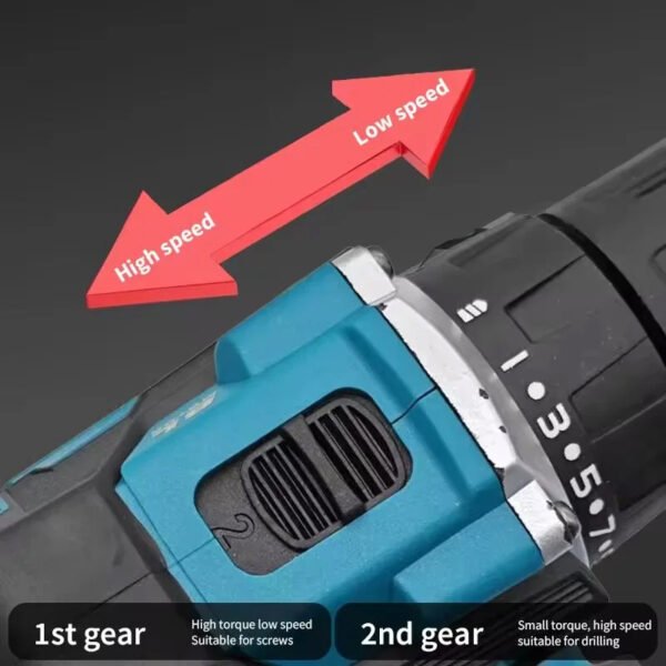 Kit de Taladro Eléctrico Inalámbrico Makita 18V