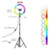 Aro De Luz RGB Con Trípode MY-7181