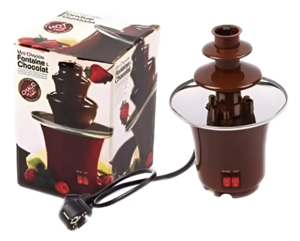 Fuente de Chocolate Eléctrica de 3 Niveles – Diversión y Dulzura para tus Celebraciones