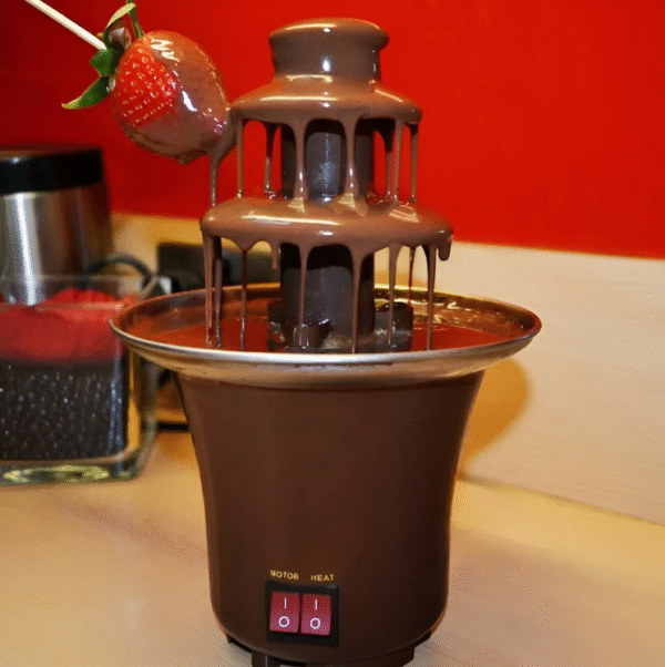 Fuente de Chocolate Eléctrica de 3 Niveles – Diversión y Dulzura para tus Celebraciones